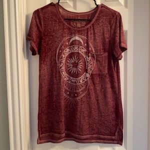 Cute printed tee from target